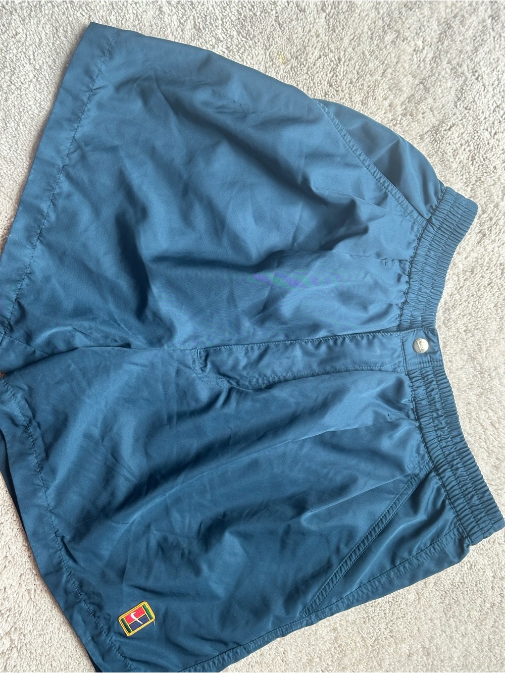 Vintage NIKE teal shorts